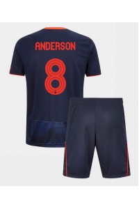 Nottingham Forest Elliot Anderson #8 Babytruitje 3e tenue Kind 2025-26 Korte Mouw (+ Korte broeken)